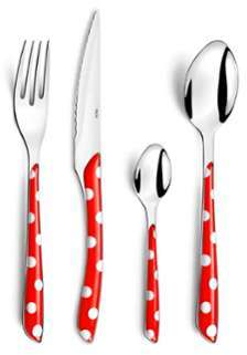Valisette 24 Pièces Rouge Eclat Pois Valisette 24 Pièces Rouge