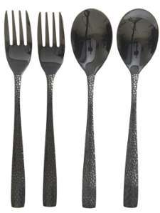 Ménagère 12 pièces en inox finition mate et brillante Ménagère 12 pièces en inox