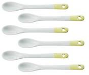 Cuillère à café en porcelaine - Set de 6 COLOR LAB Cuillère à café en porcelaine