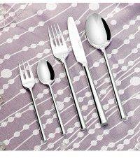 Ménagère 30 pièces Slim en acier inox 18/10