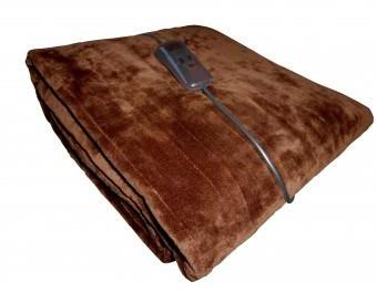 Couverture plaid Luxe chauffant Chromex XXL