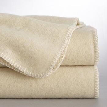 Couverture 100% laine naturellement colorée, ROMU