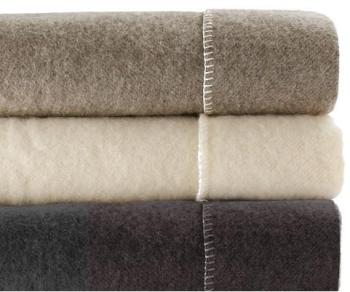 Couverture pure laine bio du massif central 450g u