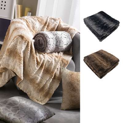 Couverture en fausse fourrure Siberie