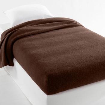 Couverture mi-housse 350g/m² pure laine vierge woo