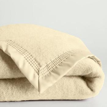Couverture 350 gr/m² pure laine vierge Woolmark -