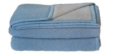Couverture Unie en Laine Double Face