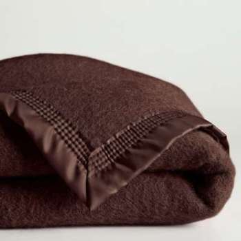 Couverture 600 g/m² pure laine vierge Woolmark - L