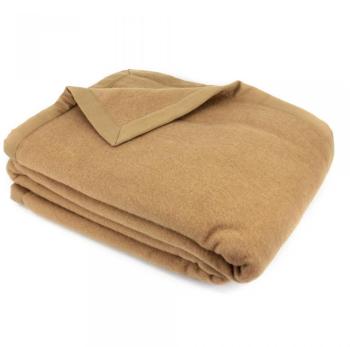 Couverture 240x260 cm pur poil de chameau 440g/m²