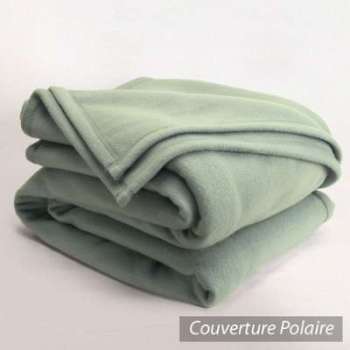 Couverture polaire 240x260 cm Isba, Amande - 100%