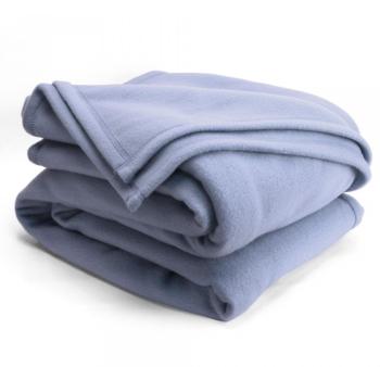 Couverture polaire 240x260 cm Isba, Myosotis - 100