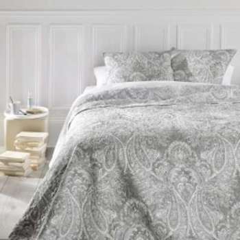 Boutis et taies d oreiller (240 x 260 cm) Marie Gris Boutis et taies d oreiller
