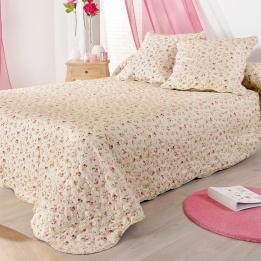 Boutis et taie doreiller (180 x 240 cm) Fanny