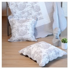 Boutis et taies doreiller (240 x 220) Mitra Gris