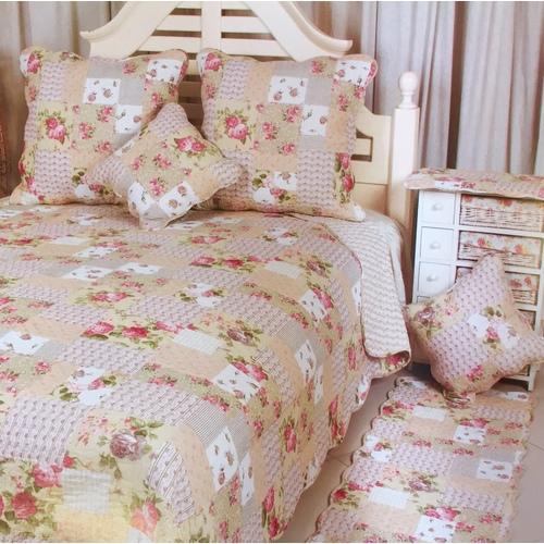 Salomé Prestige Couvre lit boutis Jardin-180x240