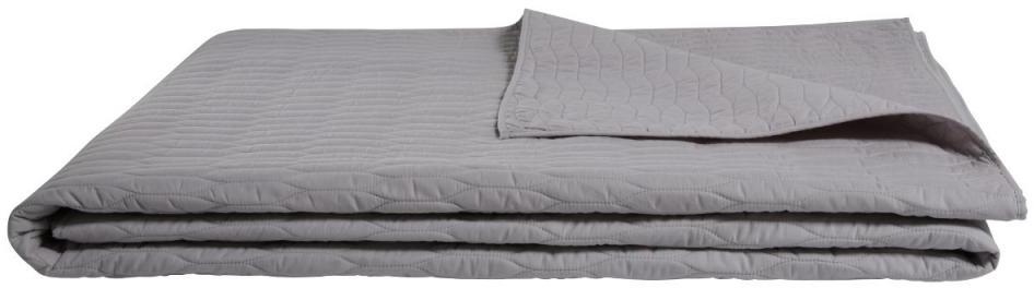 Couvre lit Sillage - 260 x 240 cm - Gris
