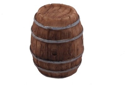 Tonneau en bois de 4 cm