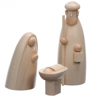 Petit Jésus, Joseph, Marie pour crèche de Noël, 6
