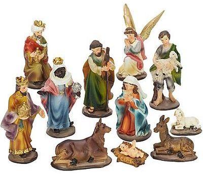 Set de figurines pour crèche 1 5 - 7 cm Set de figurines pour crèche