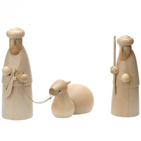Bédouins et dromadaire, déco de crèche de Noël, 12