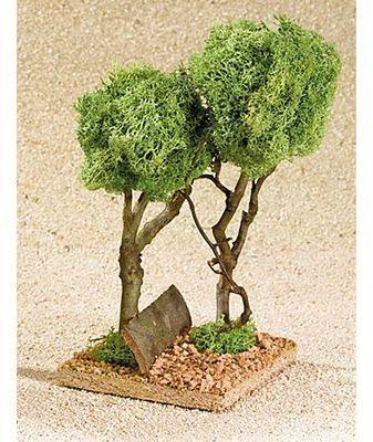 2 arbres miniatures