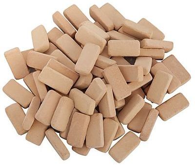 Briques rouge clair 2 3 x 1 1 cm 100 pièces Briques rouge clair 2 3 x