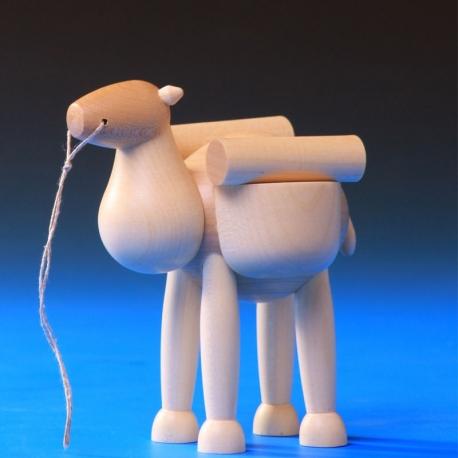 Dromadaire avec bagages, 12 cm