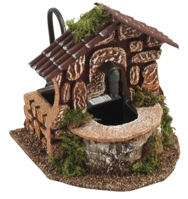 Fontaine avec niche ? 13 cm de haut