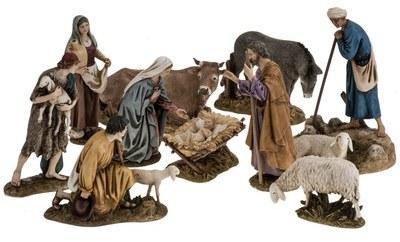 Crèche Landi complète 18 cm Crèche Landi complète 18 cm