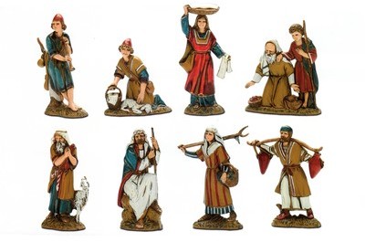 Santons de Bergers vendus en sachet individuel