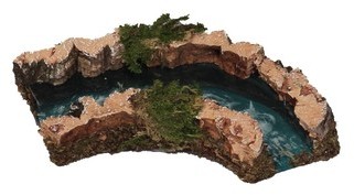 Courbe de fleuve - 17 cm