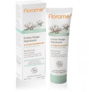 Crème visage hydratante bio - Florame