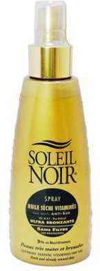 Soleil noir spray huile seche vitaminee anti-age s