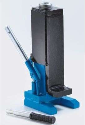 Cric avec colonne à vis - force 10 0 t - hydraulique Cric avec colonne à vis -