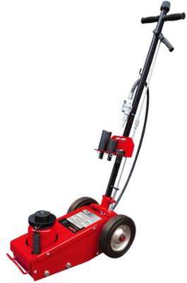 Cric rouleur camion poids lourd hydro-pneumatique 35T Cric rouleur camion poids