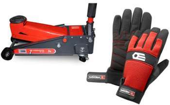 Cric rouleur 3 Tonnes Facom DL 32APB Gants de protection Cric rouleur 3 Tonnes Facom
