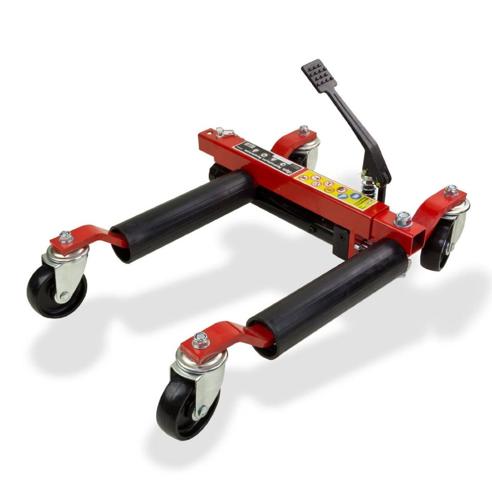 Cric de déplacement Chariot go Jack 680Kg pour pneu Cric de déplacement Chariot