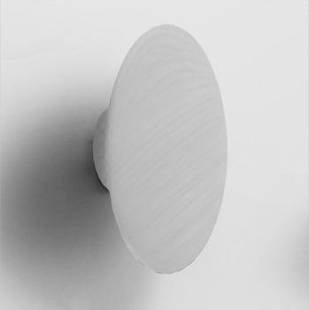 The Dots - Patères L - gris/mat/Ø 17cm