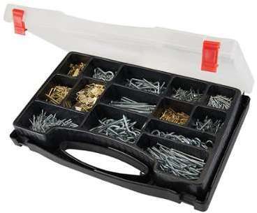 Coffret de crochets pitons et clous - 1 484 pcs - FIXMAN Coffret de crochets pitons