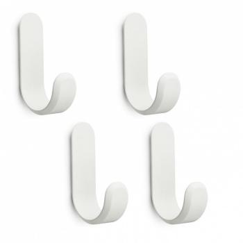 Curve - Crochet Set 4 Morceaux - blanc laqué H x W Curve - Crochet Set 4 Morceaux
