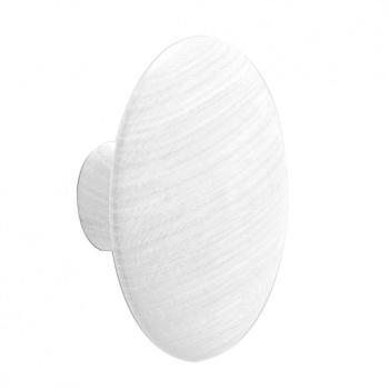 The Dots - Patères M - blanc/mat/Ø 13cm