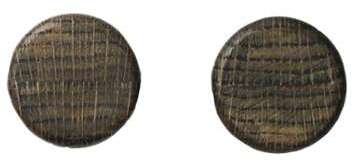 Menu Knobs - Set de 2 patères - cendre noire/color