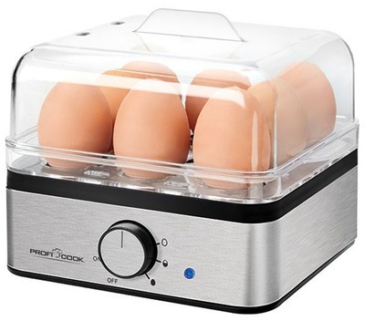 ProfiCook Cuiseur à ?uf 400 W argenté PC-EK 1084