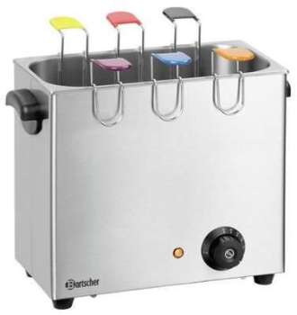 Cuiseur à Oeufs INOX pour 6 Oeufs 2 6kW 365x220x290(h)mm Cuiseur à Oeufs INOX pour