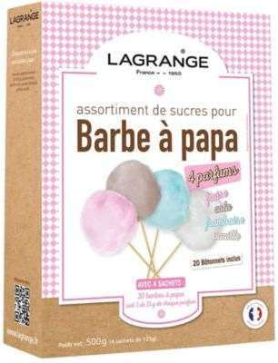 Sucre Lagrange Assortiment Barbe à papa 380000 Sucre Lagrange Assortiment
