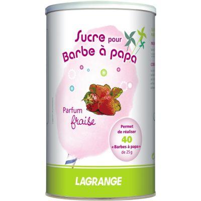 Sucre Lagrange barbe à papa fraise