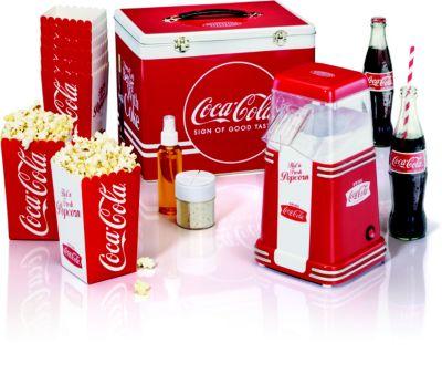 Machine à pop corn Simeo Coffret CC650 Coca Cola