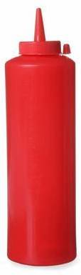 Set de 3 Flacons Distributeur Rouge - 700ml - Ø70x