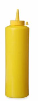 Flacon Distributeur Jaune - 350ml - Ø55x205mm