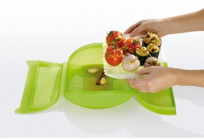 Papillote en silicone avec filtre - Lékué 650ml-1/
